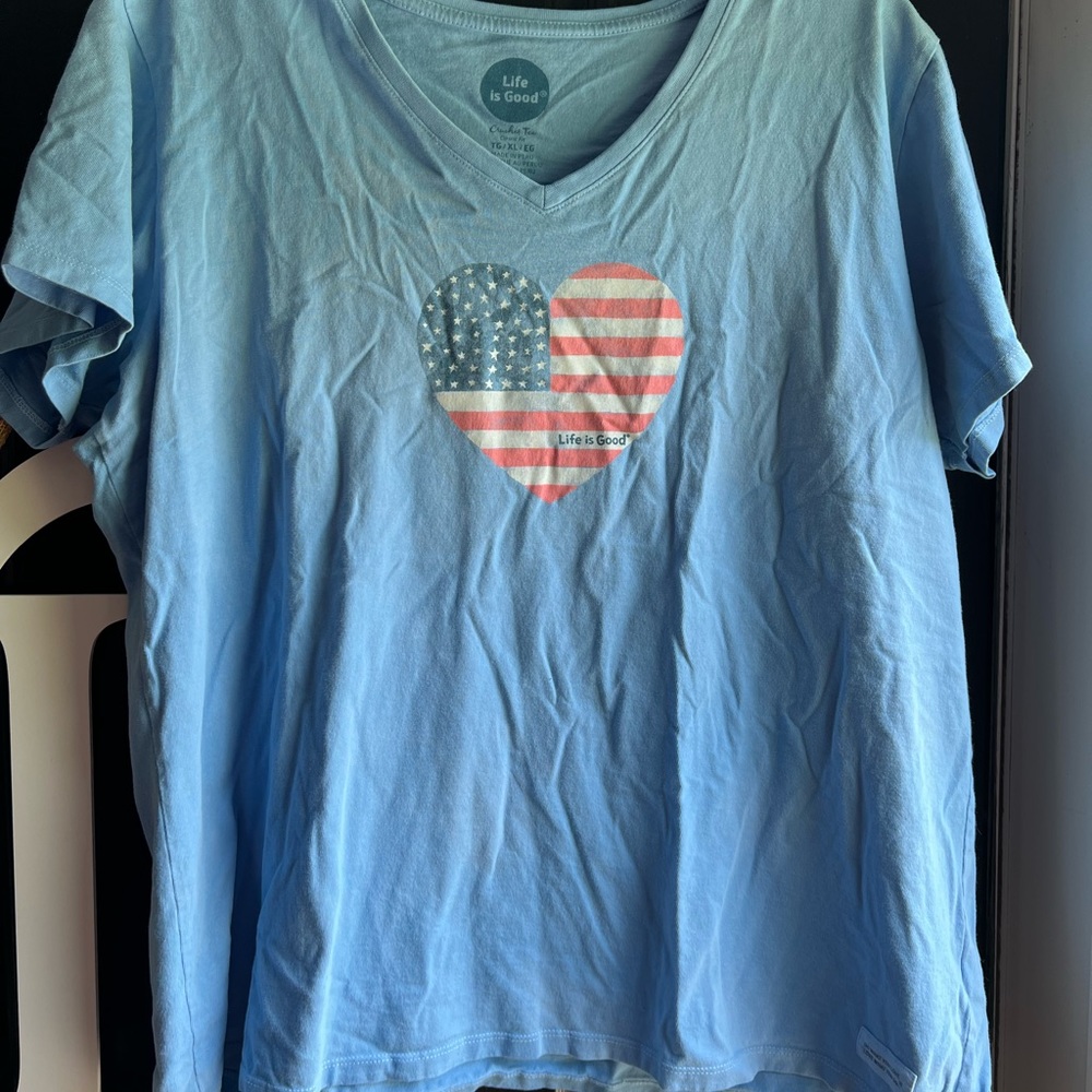 Life is Good tee
